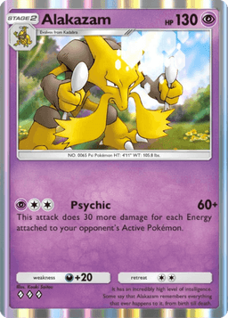 Alakazam Genetic Apex (A1) Charizard