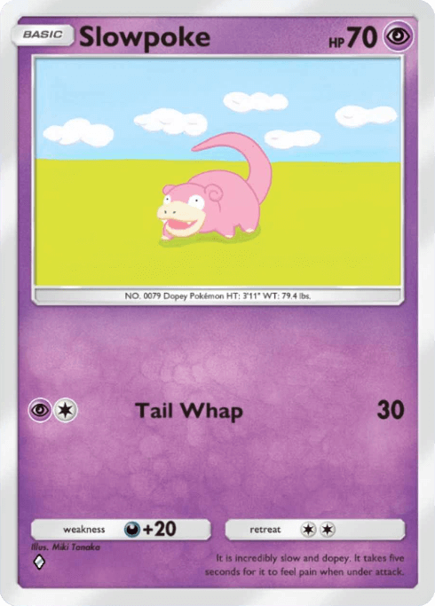 Slowpoke Genetic Apex (A1) Any