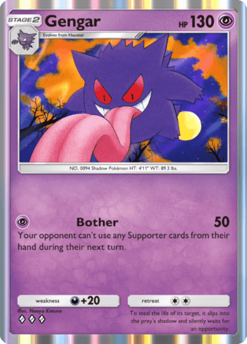 Gengar Genetic Apex (A1) Mewtwo
