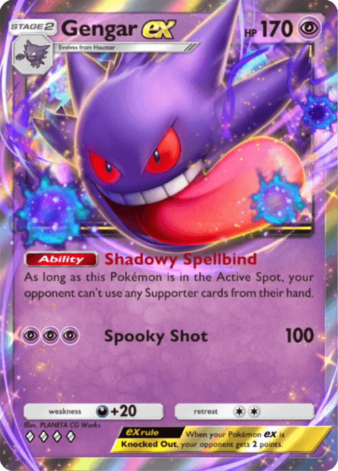 Gengar ex Genetic Apex (A1) Mewtwo