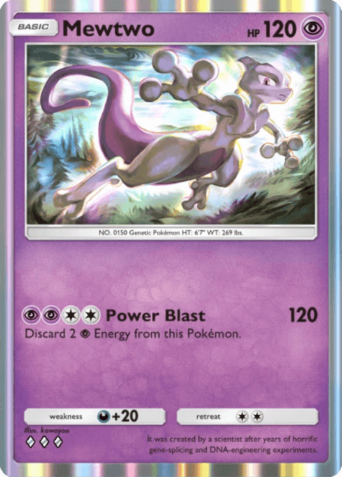 Mewtwo Genetic Apex (A1) Mewtwo