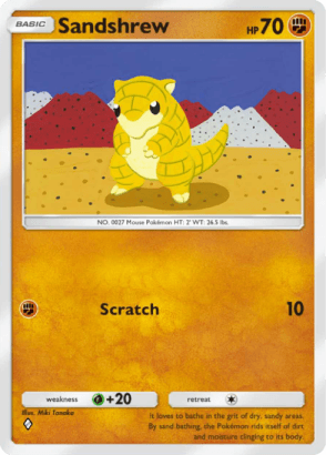 Sandshrew Genetic Apex (A1) Any