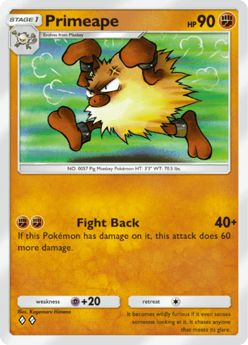 Primeape Genetic Apex (A1) Charizard