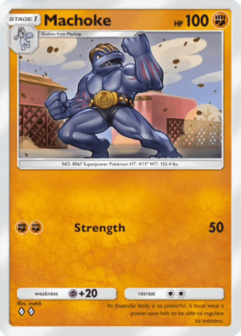 Machoke Genetic Apex (A1) Charizard