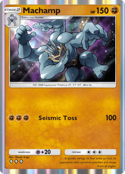 Machamp Genetic Apex (A1) Charizard