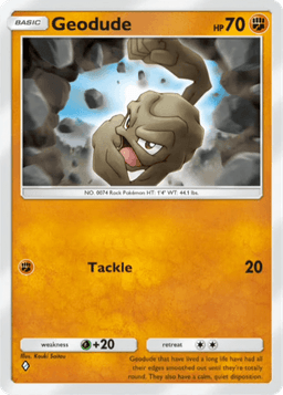 Geodude Genetic Apex (A1) Pikachu