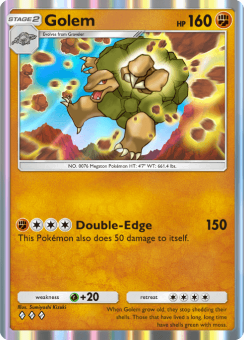 Golem Genetic Apex (A1) Pikachu