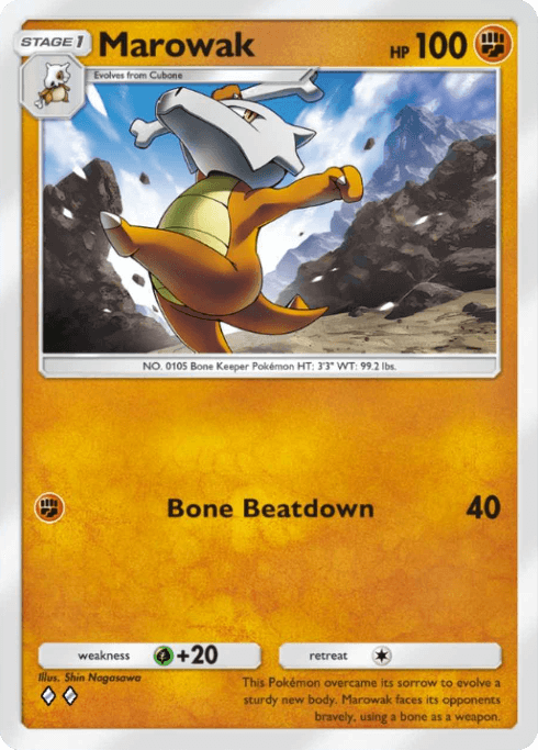 Marowak Genetic Apex (A1) Mewtwo