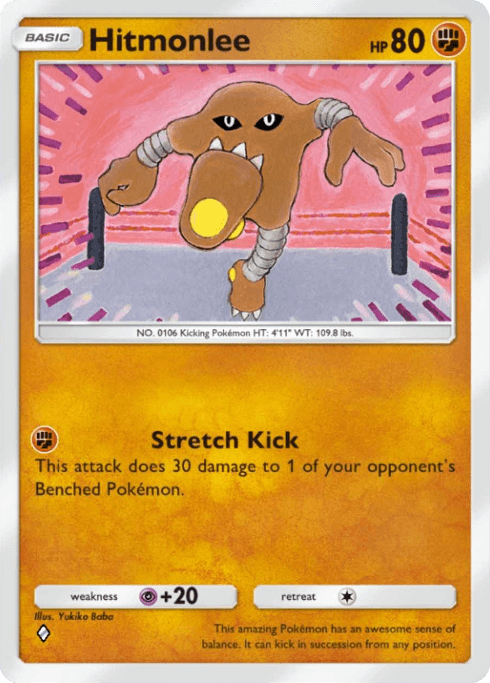 Hitmonlee Genetic Apex (A1) Mewtwo