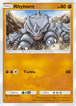 Rhyhorn Genetic Apex (A1) Mewtwo