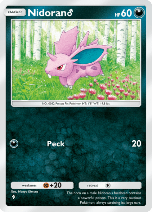 Nidoran M Genetic Apex (A1) Pikachu