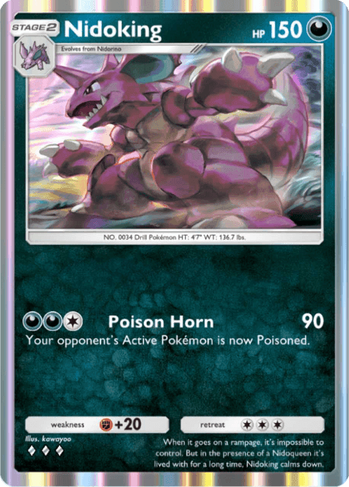 Nidoking Genetic Apex (A1) Pikachu