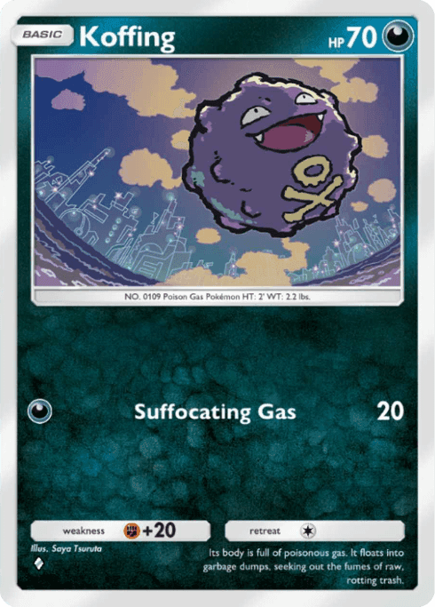 Koffing Genetic Apex (A1) Mewtwo