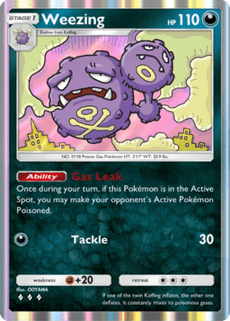 Weezing Genetic Apex (A1) Mewtwo