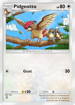 Pidgeotto Genetic Apex (A1) Mewtwo