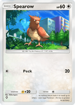 Spearow Genetic Apex (A1) Charizard