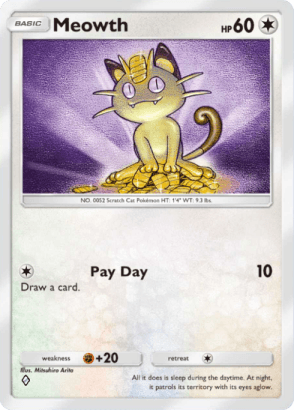 Meowth Genetic Apex (A1) Charizard