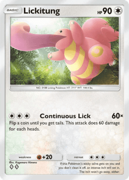 Lickitung Genetic Apex (A1) Mewtwo