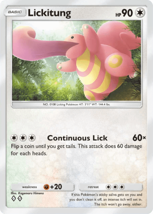 Lickitung Genetic Apex (A1) Mewtwo