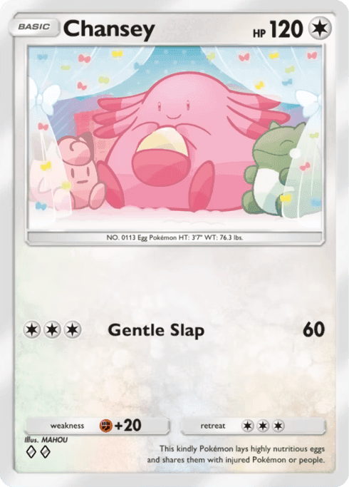 Chansey Genetic Apex (A1) Pikachu