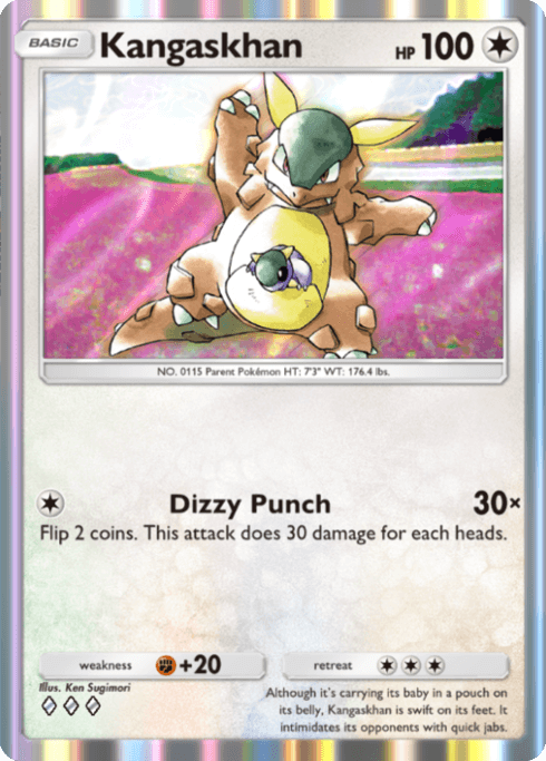 Kangaskhan Genetic Apex (A1) Charizard