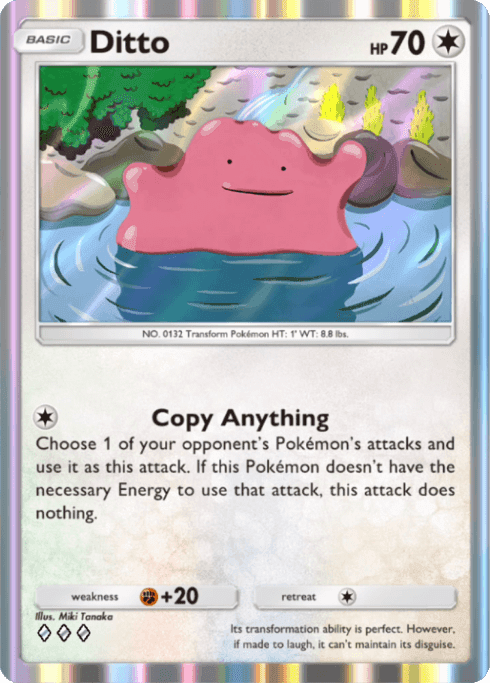 Ditto Genetic Apex (A1) Mewtwo