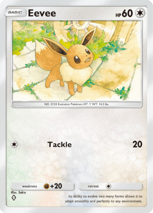 Eevee Genetic Apex (A1) Pikachu