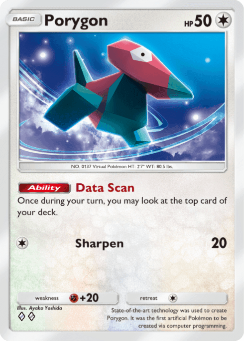 Porygon Genetic Apex (A1) Mewtwo