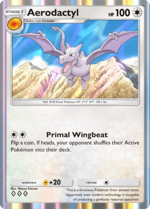 Aerodactyl Genetic Apex (A1) Mewtwo