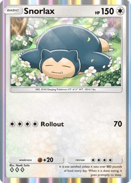 Snorlax Genetic Apex (A1) Pikachu
