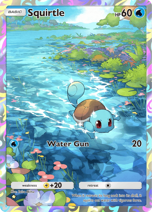 Squirtle Genetic Apex (A1) Pikachu