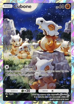 Cubone Genetic Apex (A1) Mewtwo