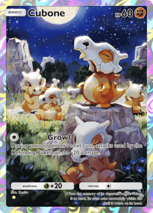 Cubone Genetic Apex (A1) Mewtwo