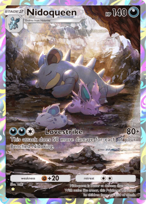 Nidoqueen Genetic Apex (A1) Pikachu