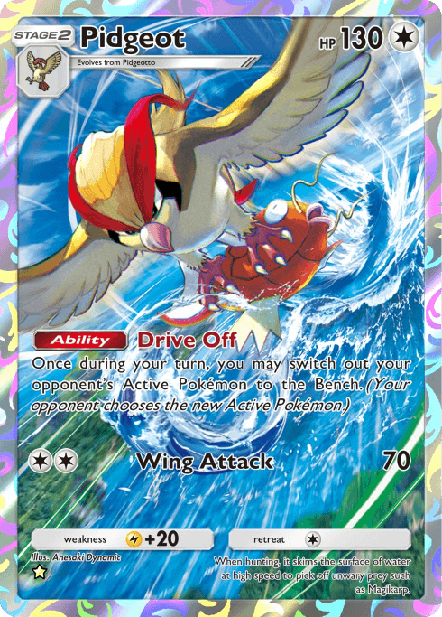 Pidgeot Genetic Apex (A1) Mewtwo