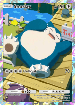 Snorlax Genetic Apex (A1) Pikachu