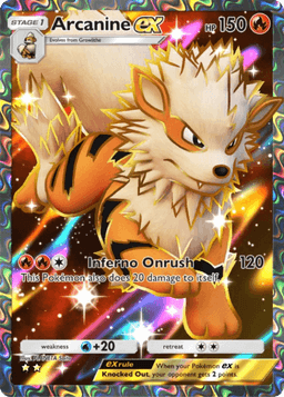 Arcanine ex Genetic Apex (A1) Pikachu