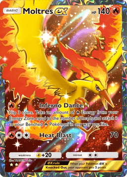 Moltres ex Genetic Apex (A1) Charizard