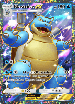 Blastoise ex Genetic Apex (A1) Pikachu