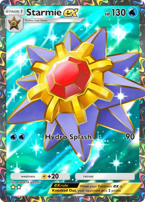 Starmie ex Genetic Apex (A1) Charizard