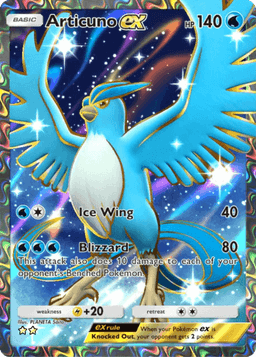 Articuno ex Genetic Apex (A1) Mewtwo