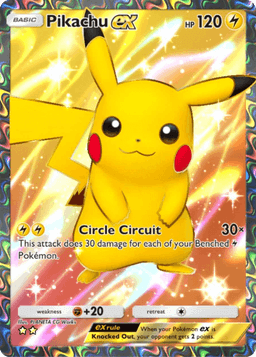 Pikachu ex Genetic Apex (A1) Pikachu