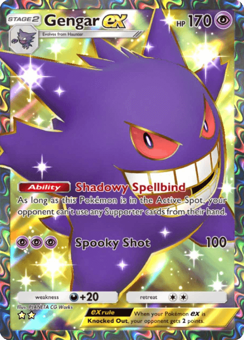 Gengar ex Genetic Apex (A1) Mewtwo