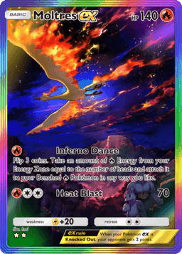 Moltres ex Genetic Apex (A1) Charizard