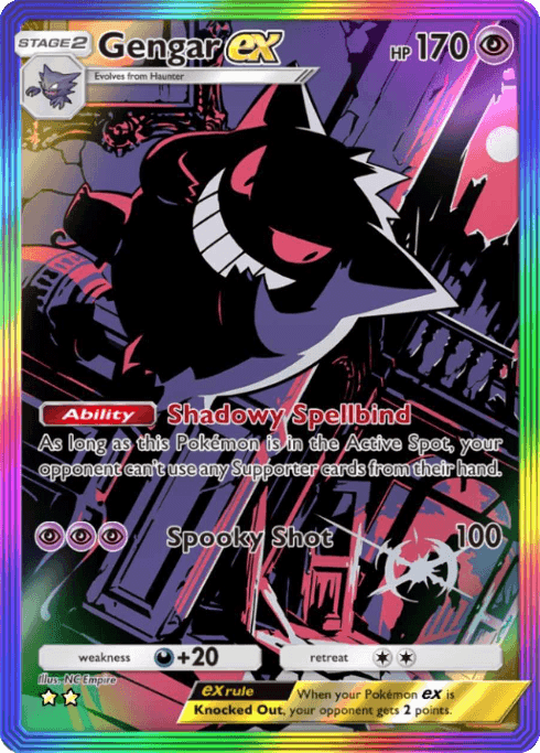 Gengar ex Genetic Apex (A1) Mewtwo