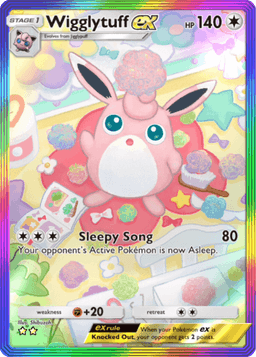 Wigglytuff ex Genetic Apex (A1) Pikachu