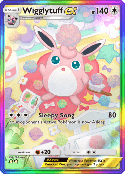 Wigglytuff ex Genetic Apex (A1) Pikachu