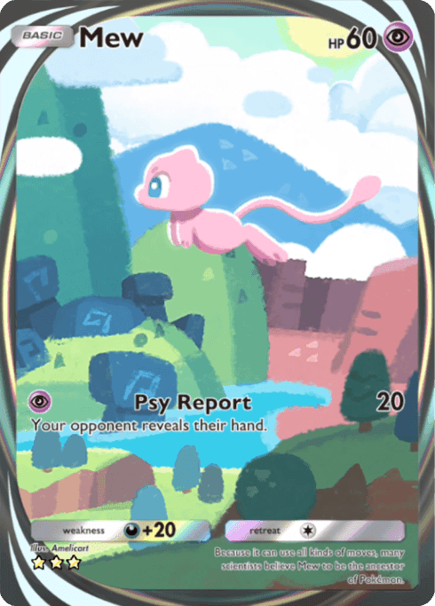Mew Genetic Apex (A1) Special