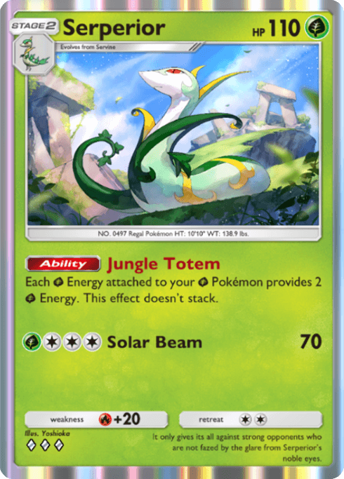 Serperior Mythical Island (A1a) Mew