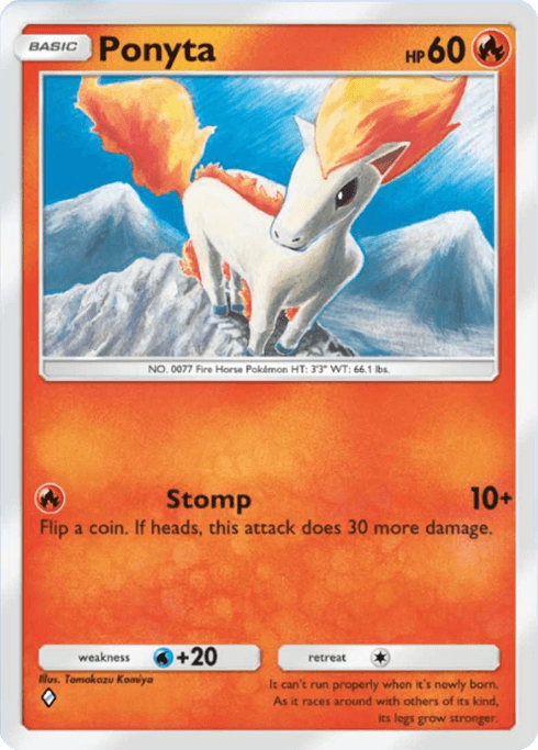 Ponyta Mythical Island (A1a) Mew
